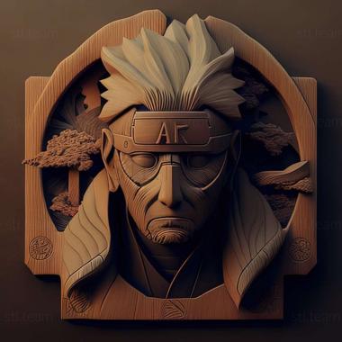 3D model Asuma Sarutobi FROM NARUTO (STL)